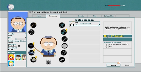 (Test FG - Jeux vidéo) South Park The Stick Of Truth #5
